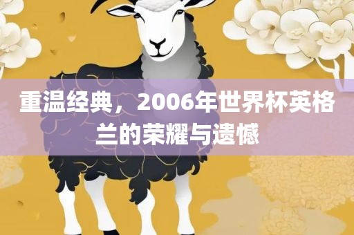 重温经典，2006年世界杯英格兰的荣耀与遗憾