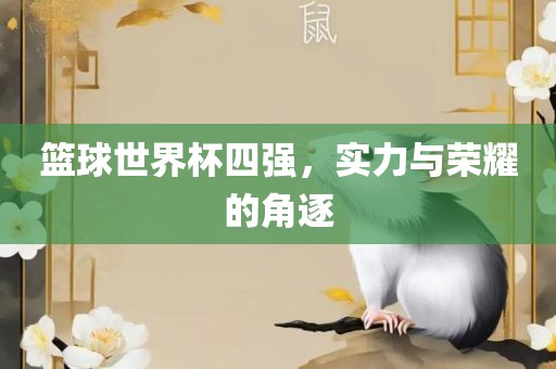 篮球世界杯四强，实力与荣耀的角逐