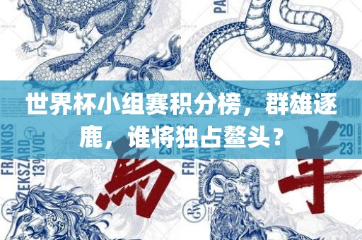 世界杯小组赛积分榜，群雄逐鹿，谁将独占鳌头？