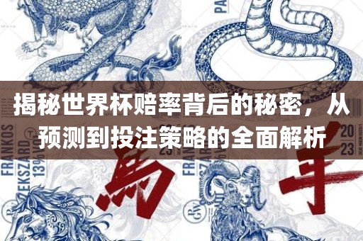 揭秘世界杯赔率背后的秘密，从预测到投注策略的全面解析