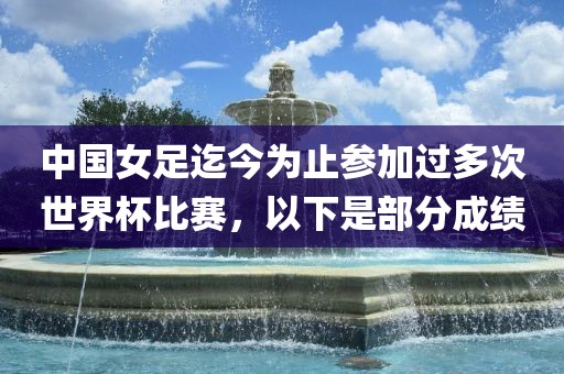 中国女足迄今为止参加过多次世界杯比洪湖市顺升工程机械租赁有限公司赛，以下是部分成绩