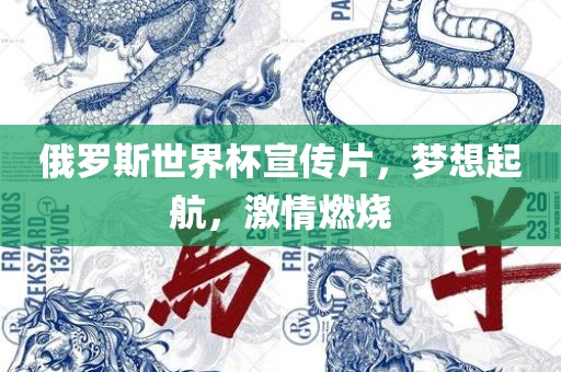 俄罗斯世界杯宣传片，梦想起航，激情燃烧