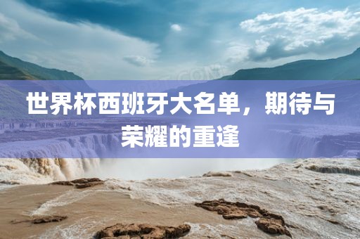 世界杯西班牙大名单，期待与荣耀的重逢洪湖市顺升工程机械租赁有限公司