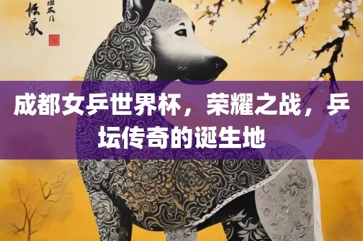 成都女乒世界杯，荣耀之战，乒坛传奇的诞生地