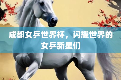 成都女乒世界杯，闪耀世界的女乒新星们