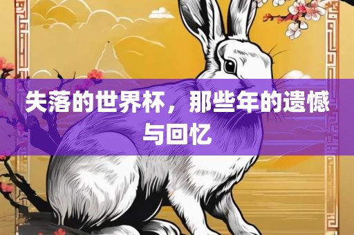 失落的世界杯，那些年的遗憾与回忆