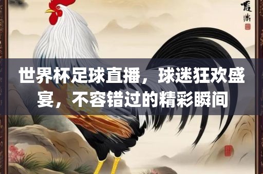 世界杯足球直播，球迷狂欢盛宴洪湖市顺升工程机械租赁有限公司，不容错过的精彩瞬间