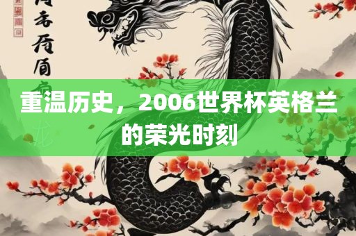 重温历史，2006世界杯英格兰洪湖市顺升工程机械租赁有限公司的荣光时刻
