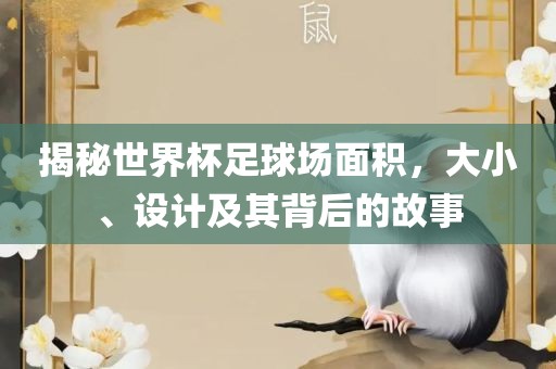 揭秘世界杯足球场面积，大小、设计及其背后的故事