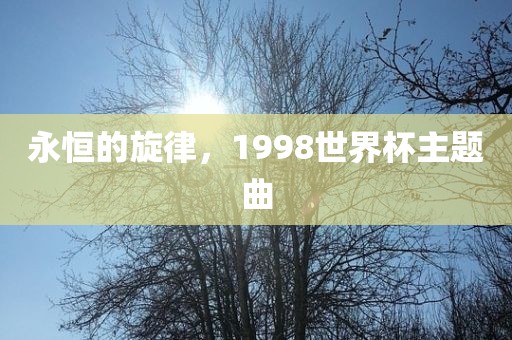 永恒的旋律，1998世界杯主题曲洪湖市顺升工程机械租赁有限公司