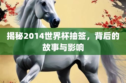揭秘2014世界杯抽签，背后的故事与影响