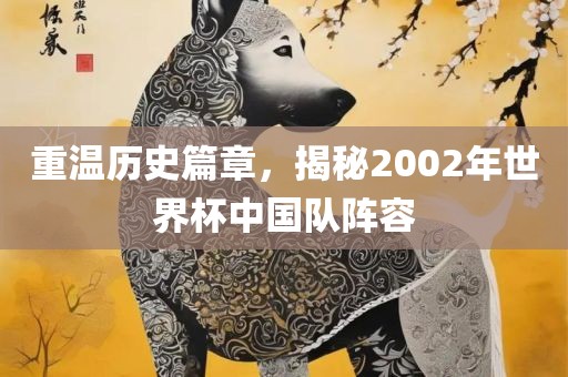 重温历史篇章，揭秘2002年世界杯中国队阵容洪湖市顺升工程机械租赁有限公司