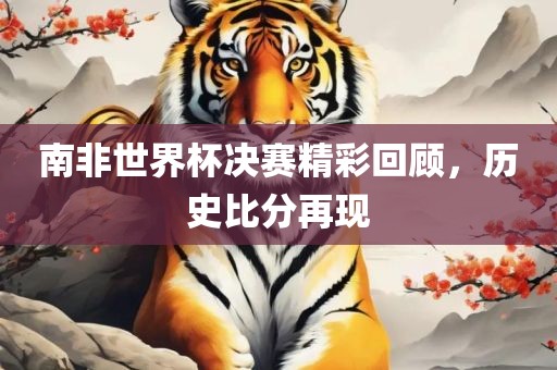 南非世界杯决赛精彩回顾，历史比分再现洪湖市顺升工程机械租赁有限公司