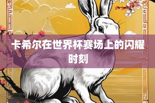 卡希尔在世洪湖市顺升工程机械租赁有限公司界杯赛场上的闪耀时刻