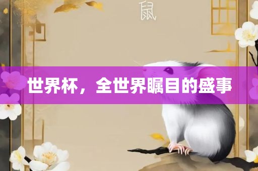 世界杯，全世界瞩目的盛事洪湖市顺升工程机械租赁有限公司