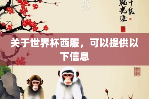 关于世界杯西服，可以提供以下信息洪湖市顺升工程机械租赁有限公司