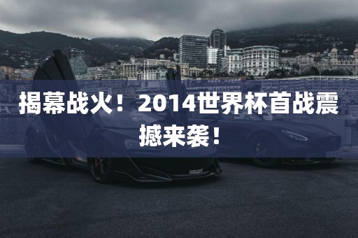 揭幕战火！2014世界杯首战震撼来袭！洪湖市顺升工程机械租赁有限公司