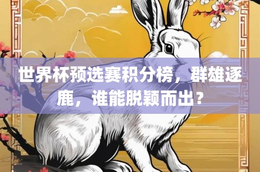 世界杯预选赛积分榜，群雄逐鹿，谁能脱颖而出洪湖市顺升工程机械租赁有限公司？