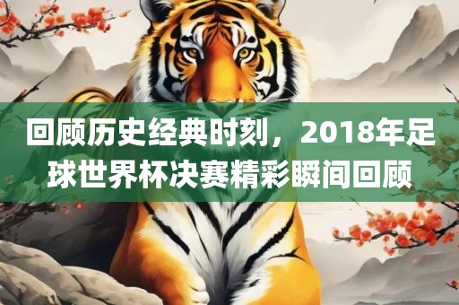 回顾历史经典时刻，2018年足球世界杯决赛精彩瞬间回顾洪湖市顺升工程机械租赁有限公司