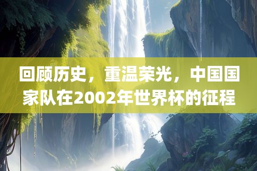回顾历史，重温荣光，中国国家队在2002年世界杯的征程洪湖市顺升工程机械租赁有限公司