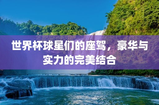 世界杯球星们的座驾，豪华与实力的完美结合洪湖市顺升工程机械租赁有限公司