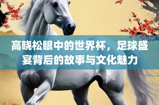 高晓松眼中的世界杯，足球盛宴背后的故事洪湖市顺升工程机械租赁有限公司与文化魅力