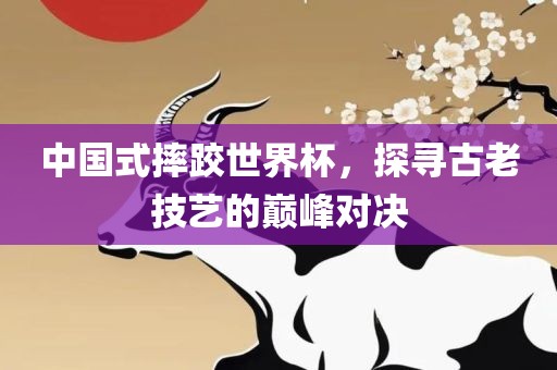 中国式摔跤世界杯，探寻古老技艺的巅峰对决洪湖市顺升工程机械租赁有限公司