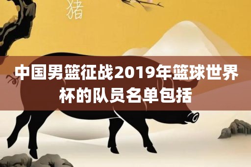 中国男篮征战2019年篮球世界杯的队员名单包括