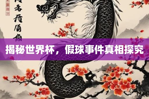揭秘世界杯，假球事件真相探究