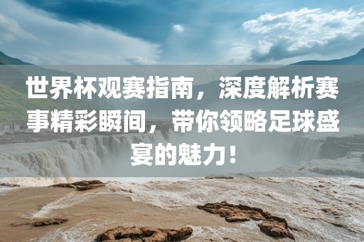世界杯观赛指南，深度解析赛事精洪湖市顺升工程机械租赁有限公司彩瞬间，带你领略足球盛宴的魅力！