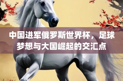 中国进军俄罗斯世界杯，足球梦想与大国崛起的交汇点洪湖市顺升工程机械租赁有限公司