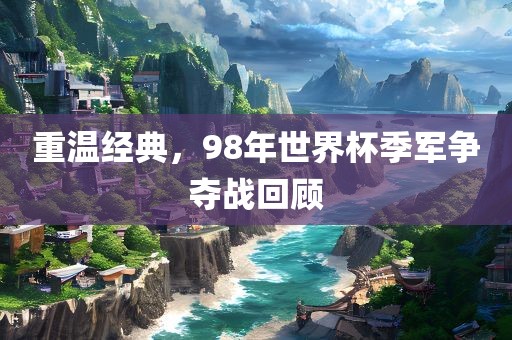 重温经典，98年世洪湖市顺升工程机械租赁有限公司界杯季军争夺战回顾