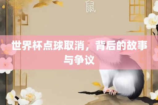 世界杯点球取消，背后的故事与争议