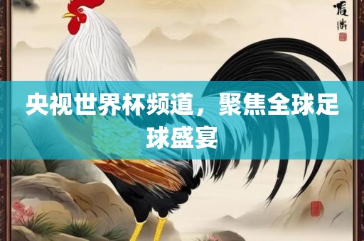 央视世界杯频道，聚焦全球足球盛宴