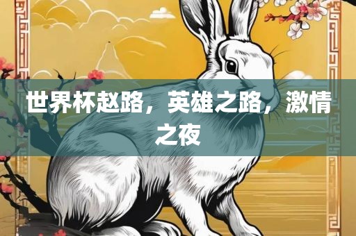 世界杯赵路，英雄之路，激情之夜洪湖市顺升工程机械租赁有限公司