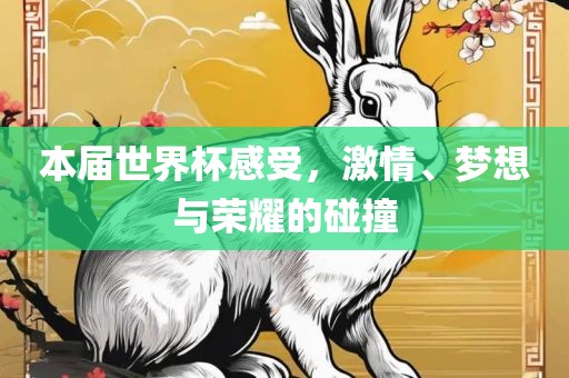 本届世界杯感受，激情、梦想与荣耀的碰撞