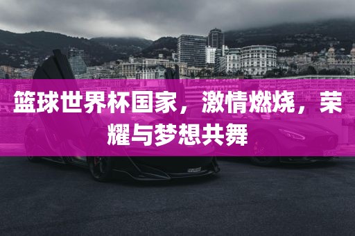 篮球世界杯国家，激情燃烧，荣耀与梦洪湖市顺升工程机械租赁有限公司想共舞