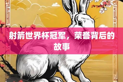 射箭世界杯冠军，荣誉背洪湖市顺升工程机械租赁有限公司后的故事